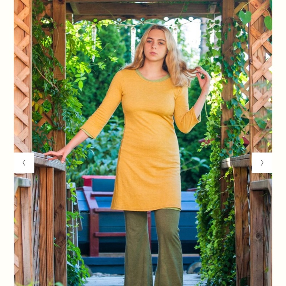 Bohemian Folk tshirt dress